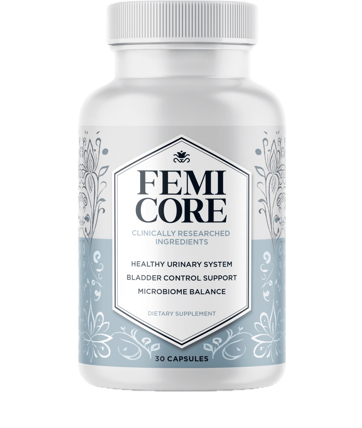 One bottle of Femicore — 30 capsules